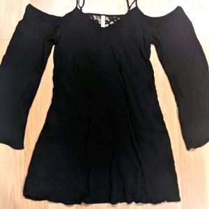 Cold shoulder dress